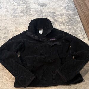 Patagonia Women's Black Re-Tool Snap-T Pullover